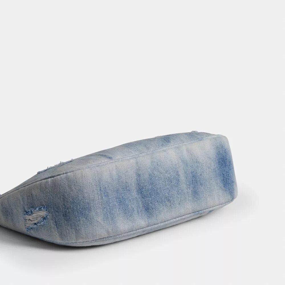Teri-schoudertas van Loved Denim met bedels