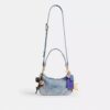 Teri-schoudertas van Loved Denim met bedels