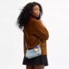 Teri-schoudertas van Loved Denim met bedels