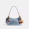 Teri-schoudertas van Loved Denim met bedels