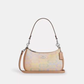 Teri-schoudertas van Rainbow Signature Canvas