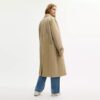 Trenchcoat van hergebruikt katoen