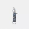 Trigger-tashanger met drukknoop in Signature Canvas met bedel