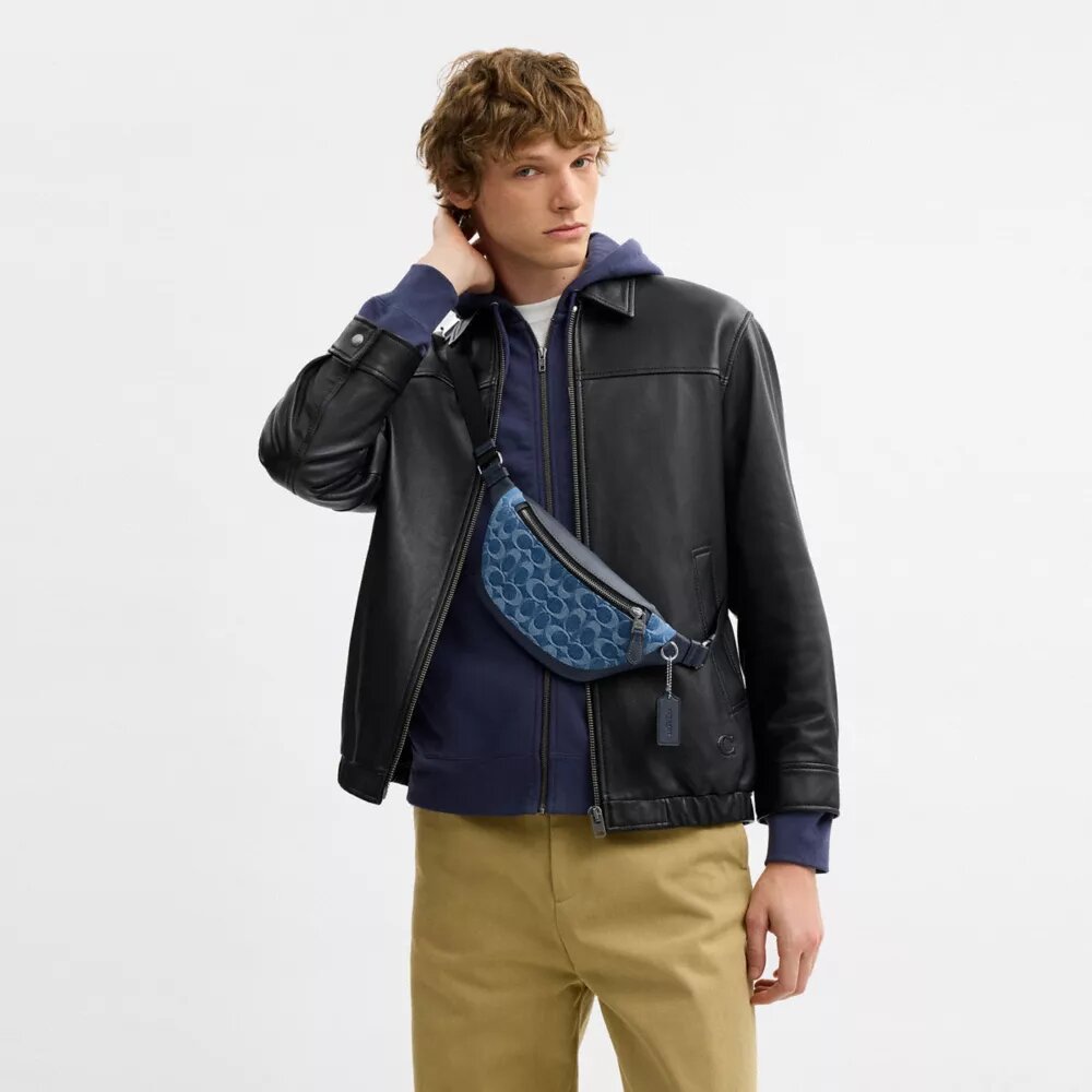 Warren Minitassen in kenmerkend denim