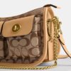 Waverly-tas met dubbele Turnlock-sluiting in onze kenmerkende jacquard