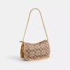 Waverly-tas met dubbele Turnlock-sluiting in onze kenmerkende jacquard