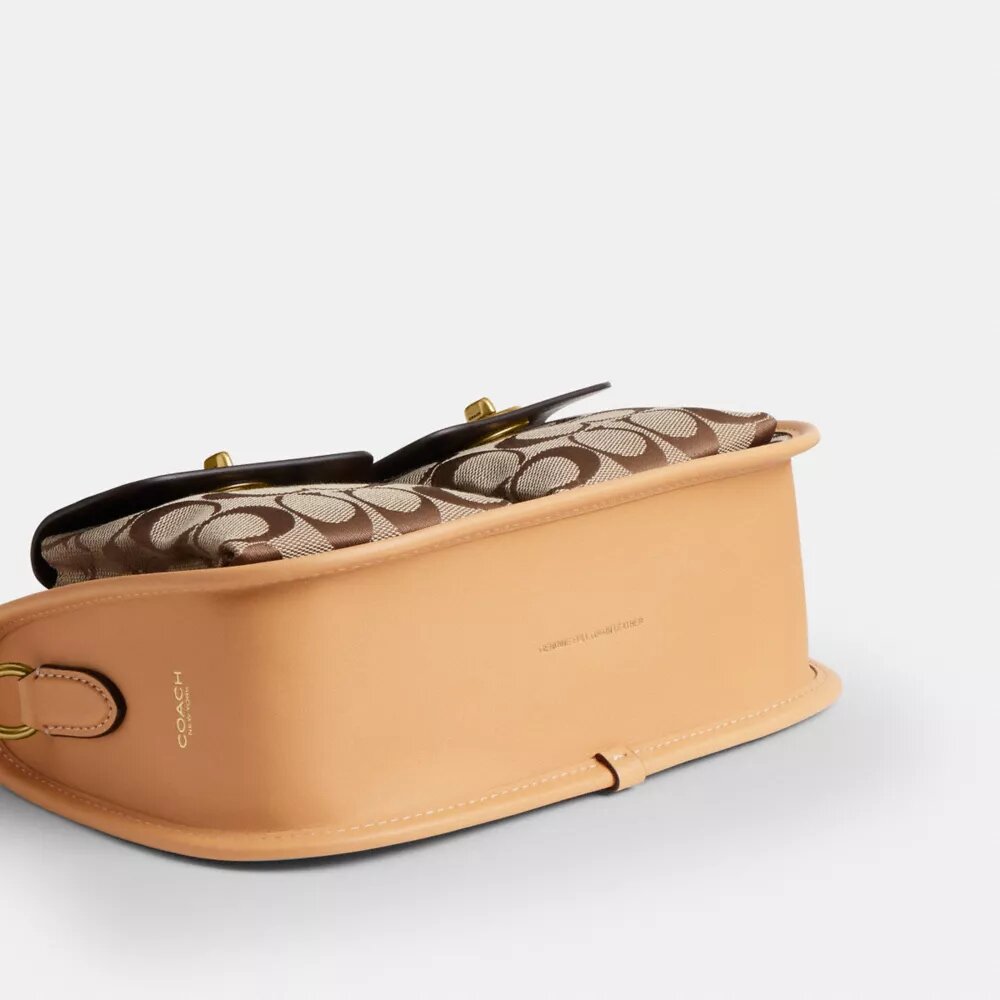 Waverly-tas met dubbele Turnlock-sluiting in onze kenmerkende jacquard