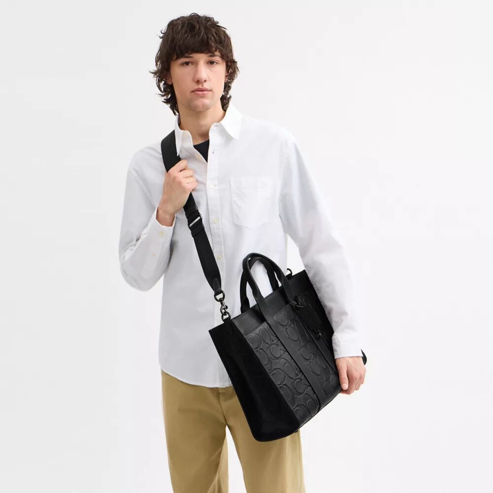 Wesley Shoppers in Maxi Signature-leer
