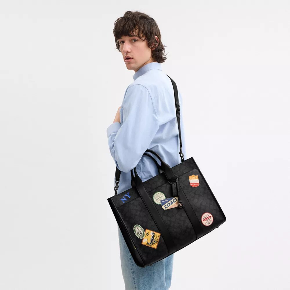 Wesley Shoppers van Signature Canvas met patches