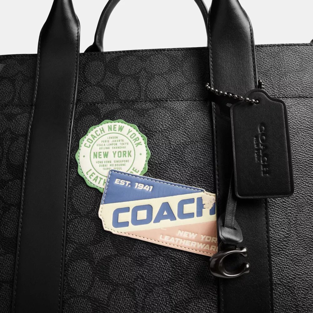 Wesley Shoppers van Signature Canvas met patches