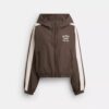 Windjack met kleurblokken van gerecycled Polyester