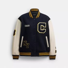 Wollen varsity-jas