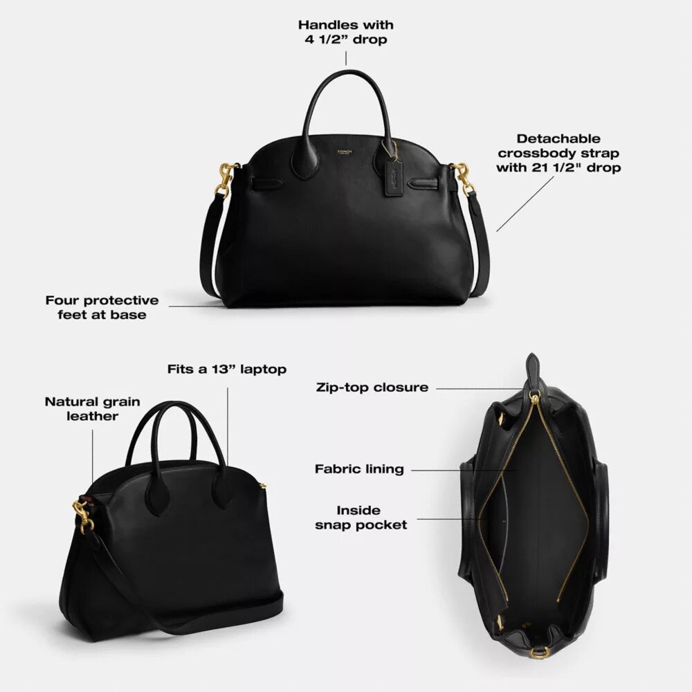 Zachte Empire-carryall-tassen 40