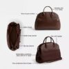 Zachte Empire-Carryall-tassen 48