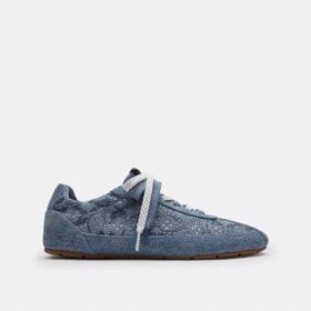 Zachte sneakers in kenmerkend denim