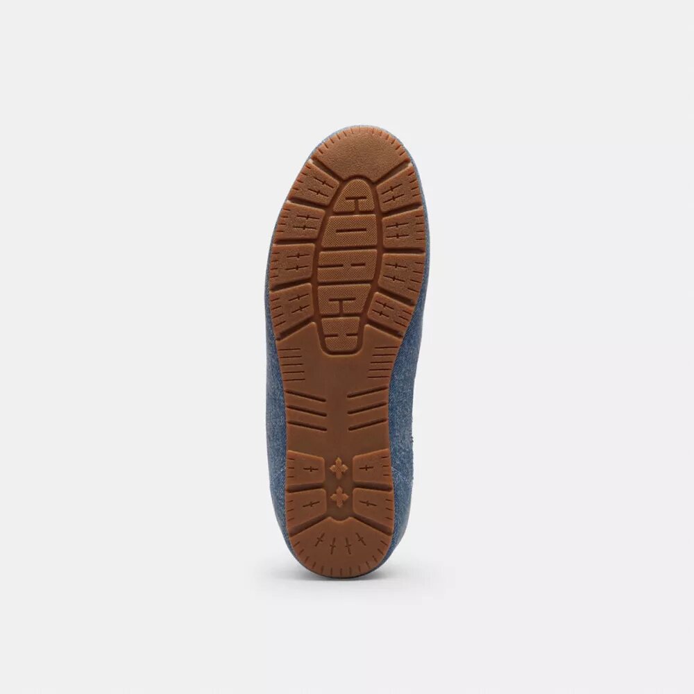 Zachte sneakers in kenmerkend denim