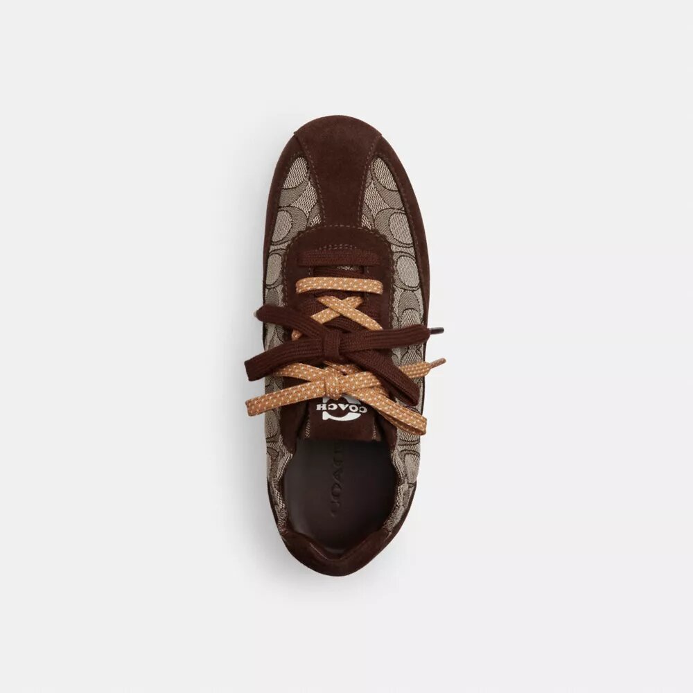 Zachte sneakers in kenmerkend jacquard