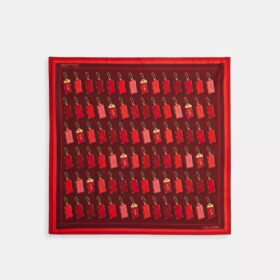 Zijden bandana met print van Horse and Carriage