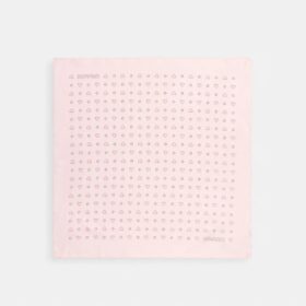 Zijden bandana met stippen- en hartjesprint