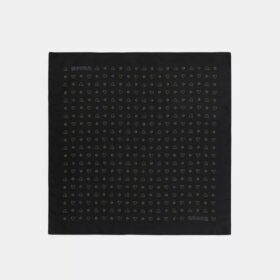 Zijden bandana met stippen- en hartjesprint